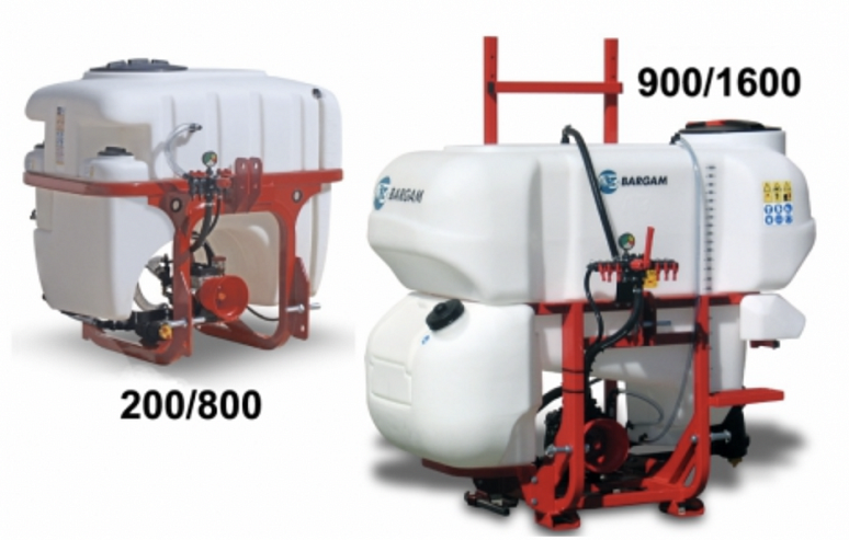 Nesený postřikovač/nádrž Bargam Mec Poli - mechanicky sklopná rámena BDM / ECO BDM / BDMS - 100 až 1600l | Bargam Mec Poli - foto 